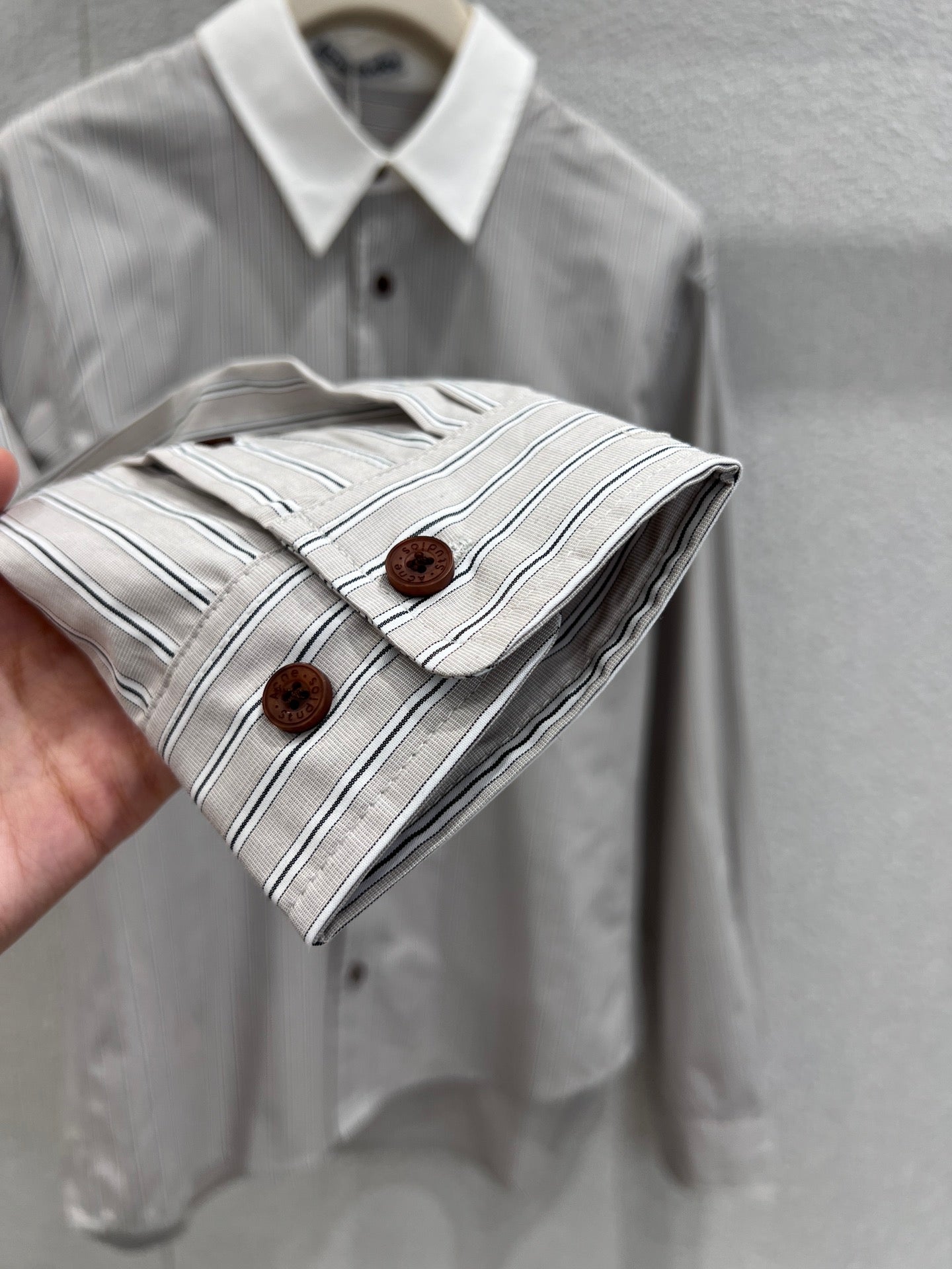 Acn 25fw cotton suit