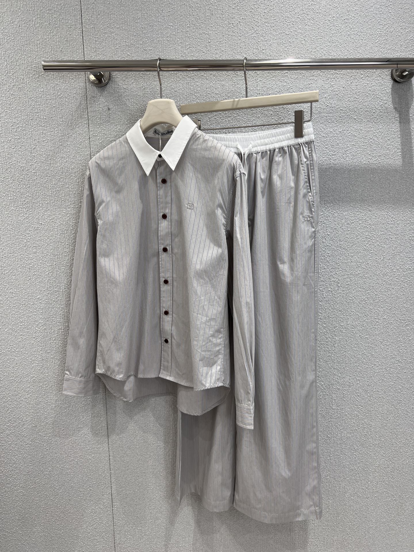 Acn 25fw cotton suit