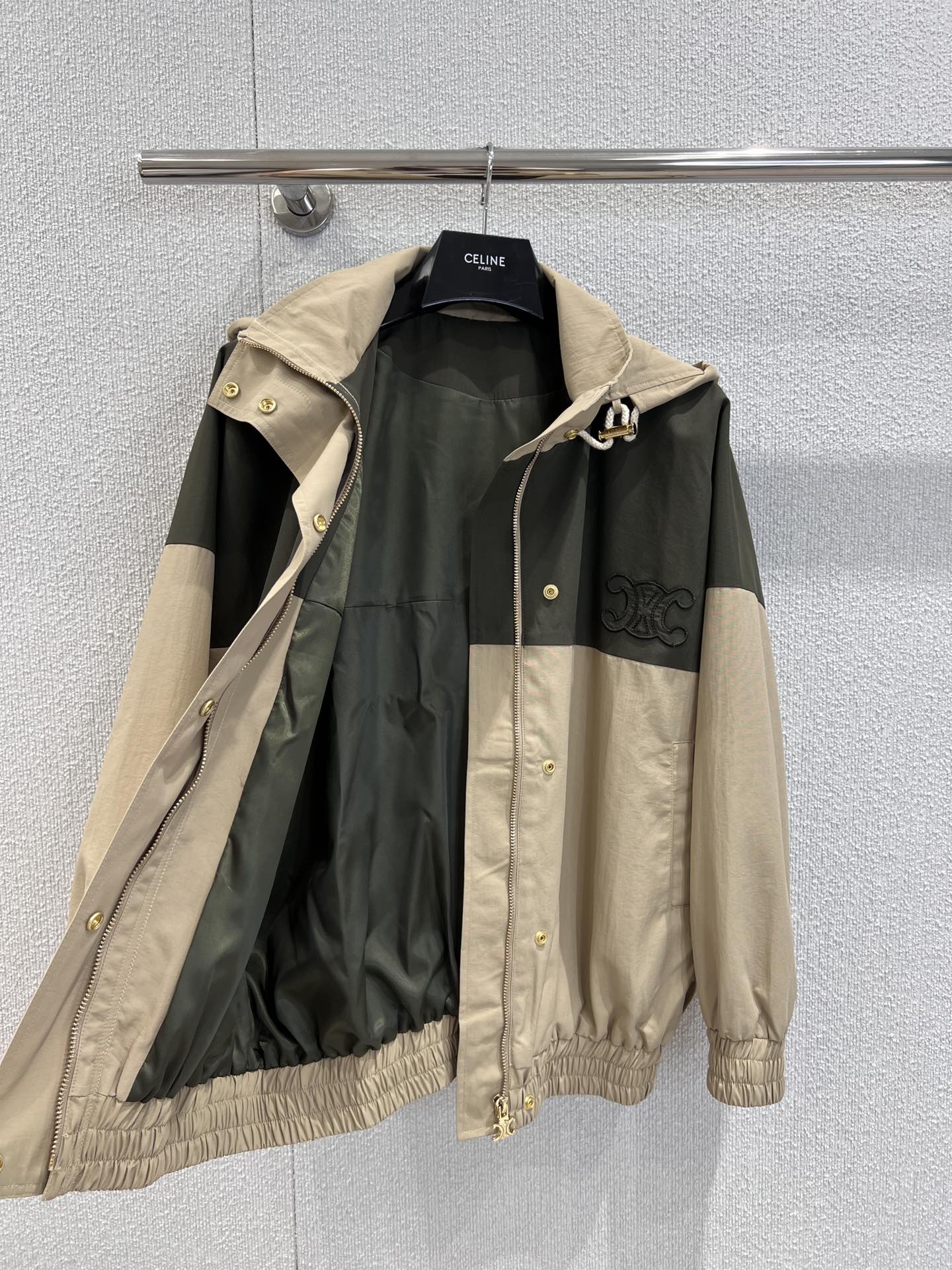 Cel 25fw hooded Jacket