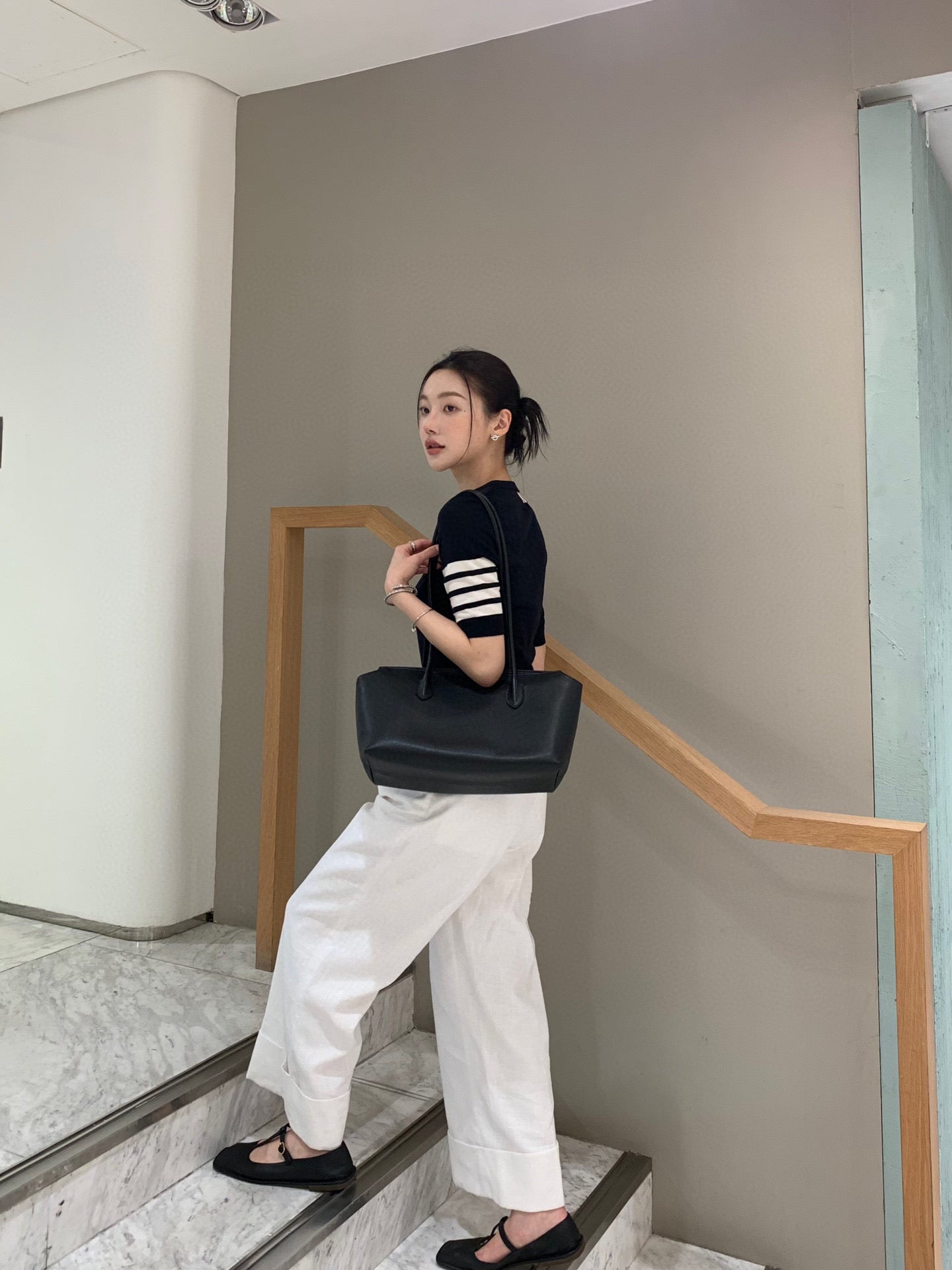 Thom 25fw knitted t-shirt