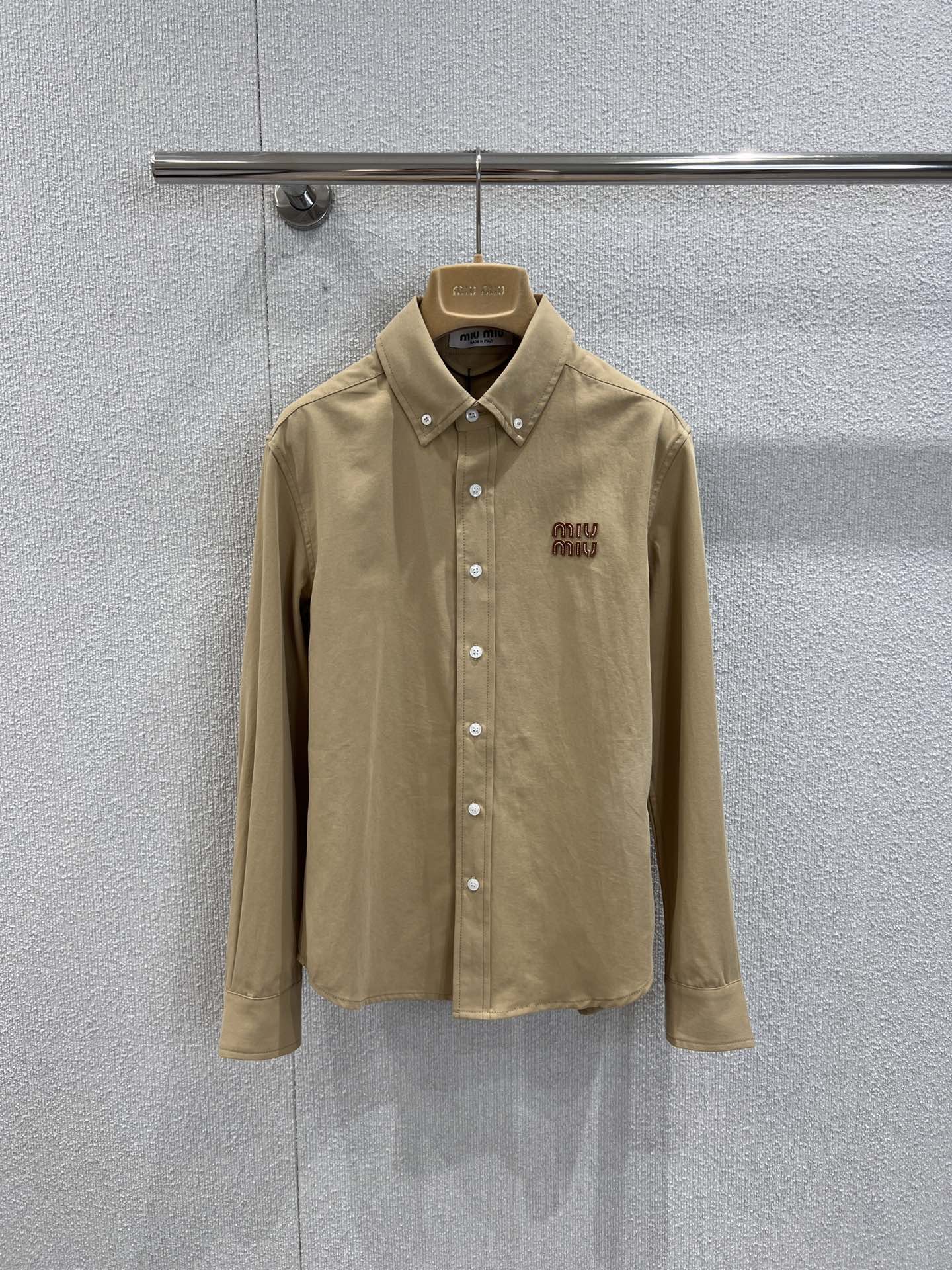 Miu 25fw denim shirt