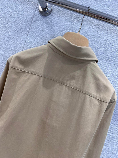 Miu 25fw denim shirt
