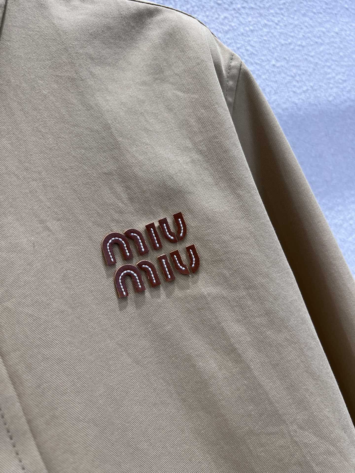 Miu 25fw denim shirt