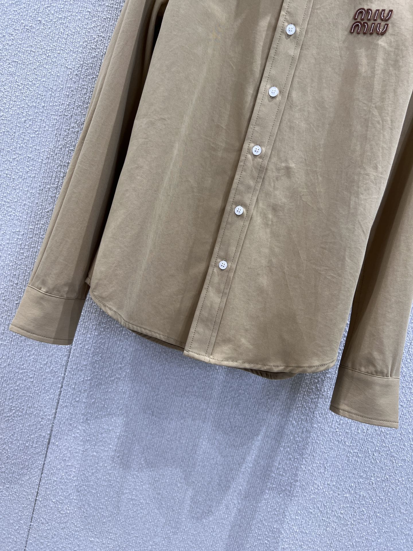 Miu 25fw denim shirt
