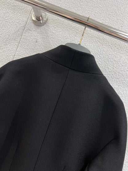 CD 25fw wool/silk Blazer