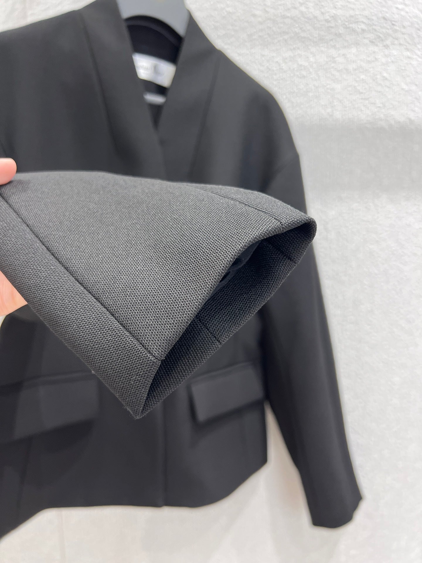 CD 25fw wool/silk Blazer