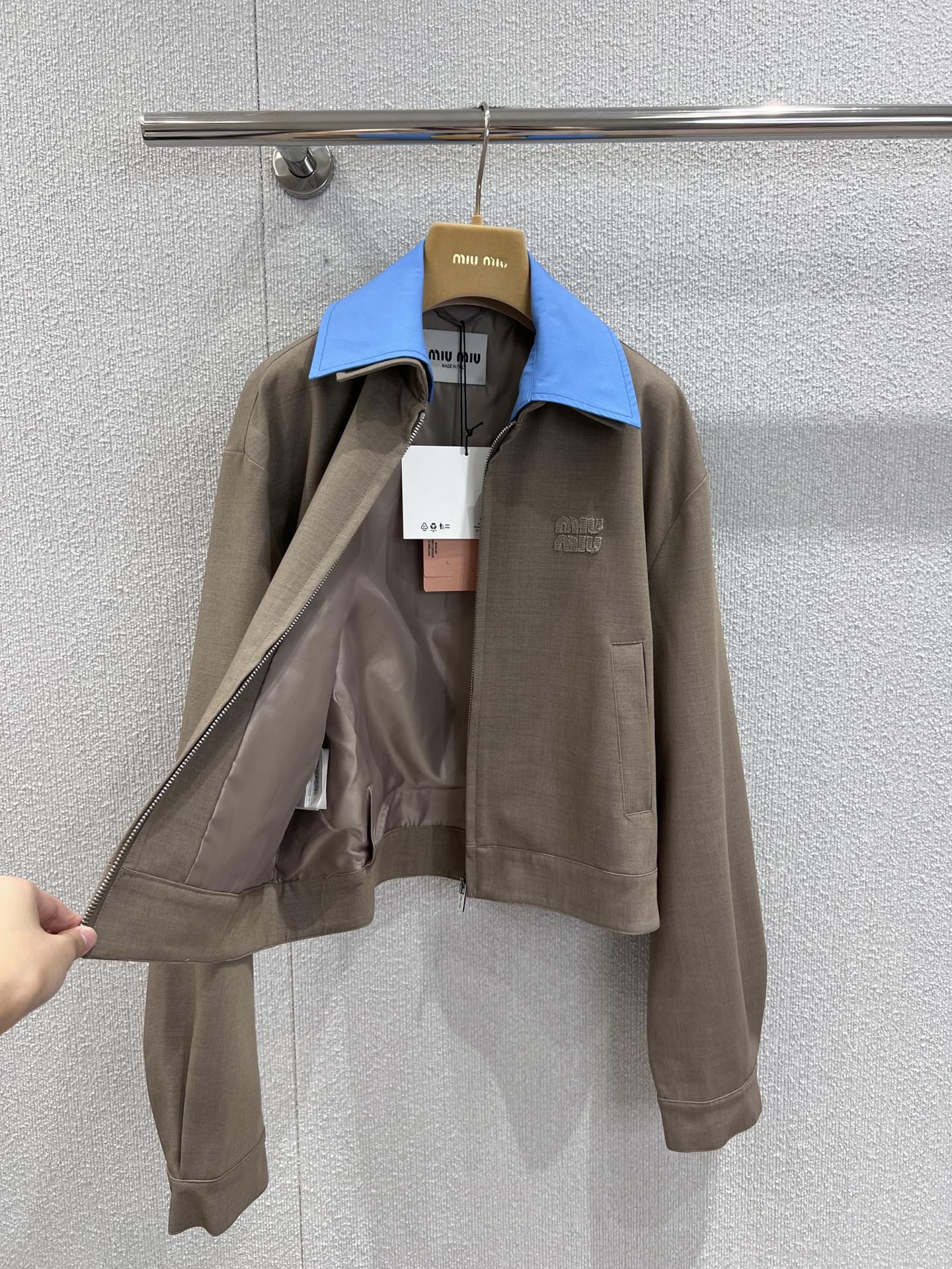Miu 25fw jacket