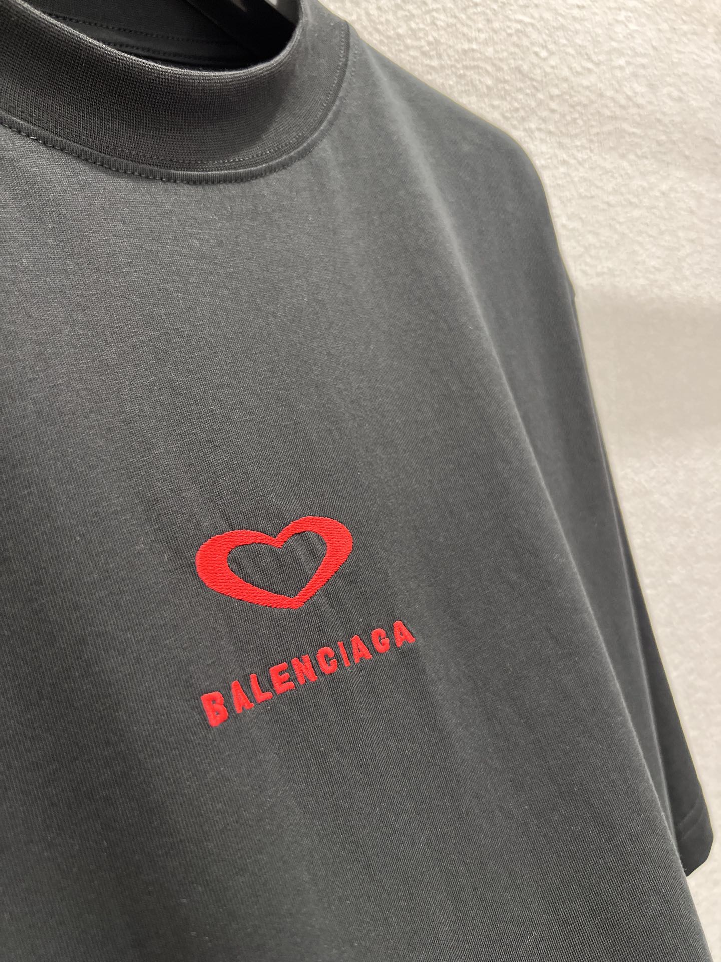 Balen 25ss embroidered T-shirt