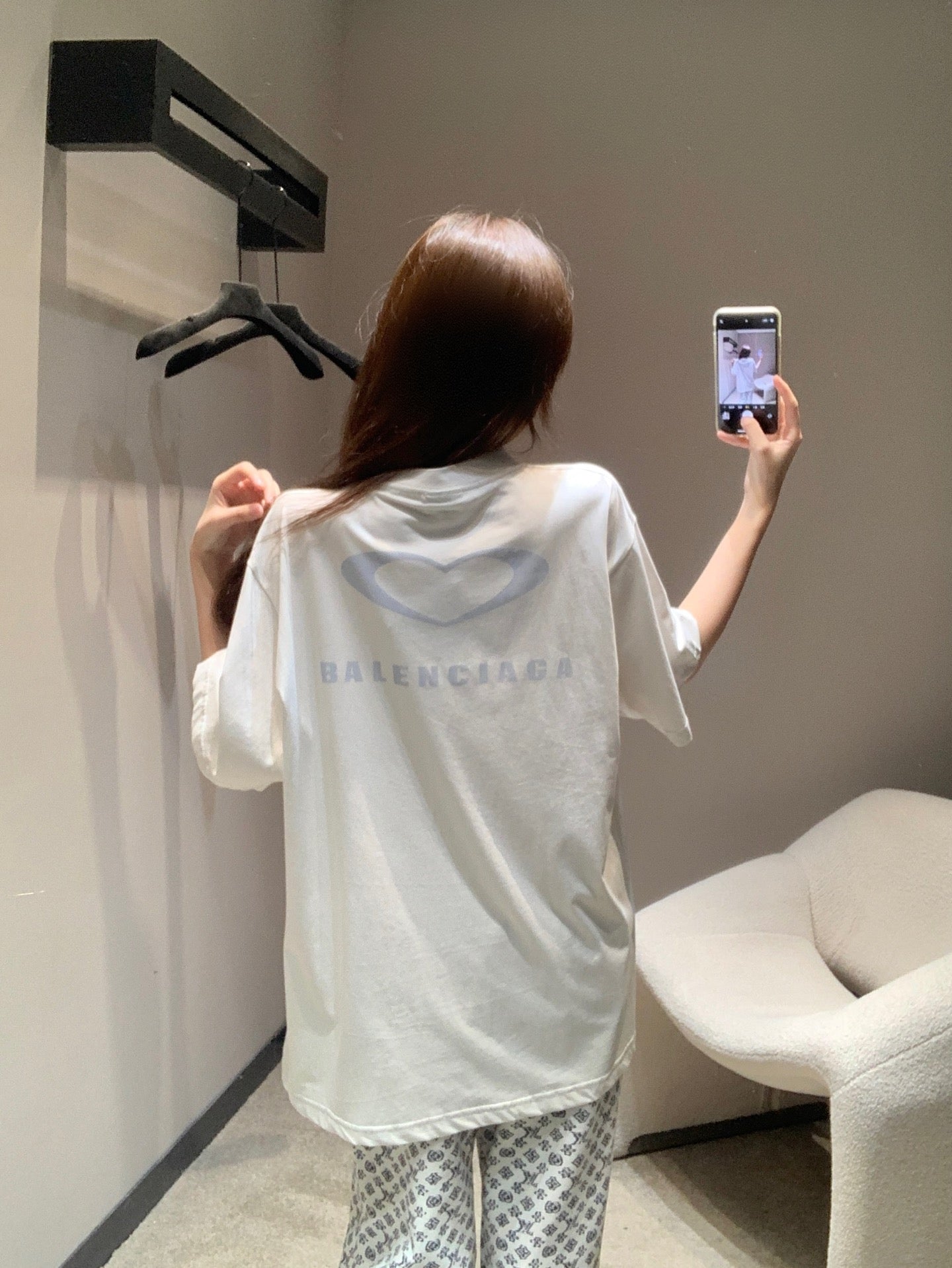 Balen 25ss embroidered T-shirt