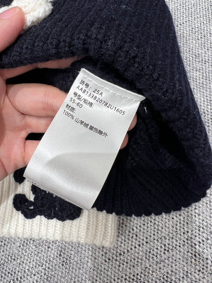 Chan 25fw cashmere scarf hat