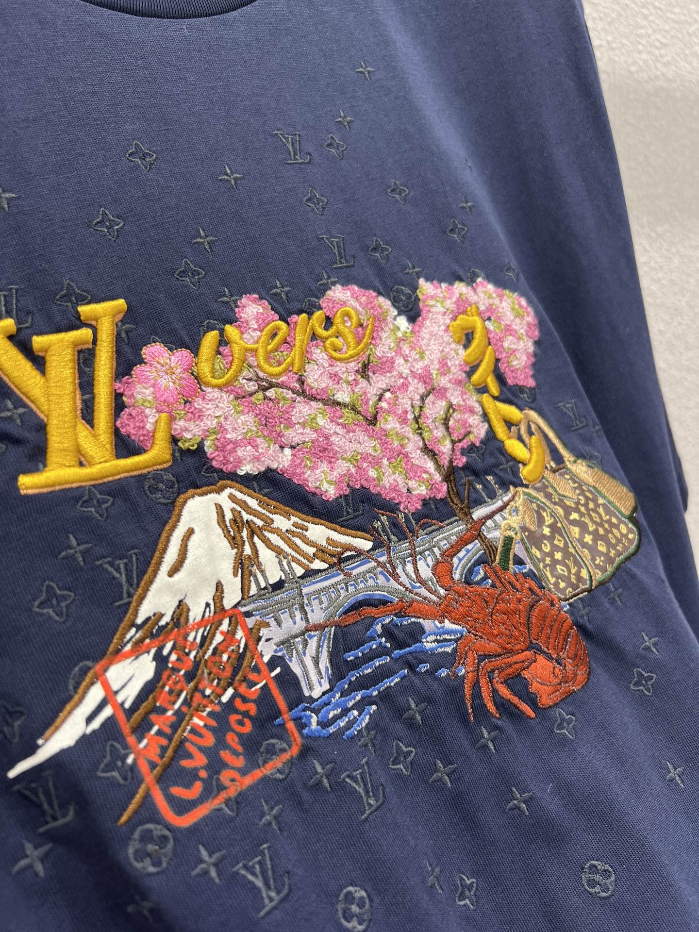 1ou 25ss Embroidered T-Shirt