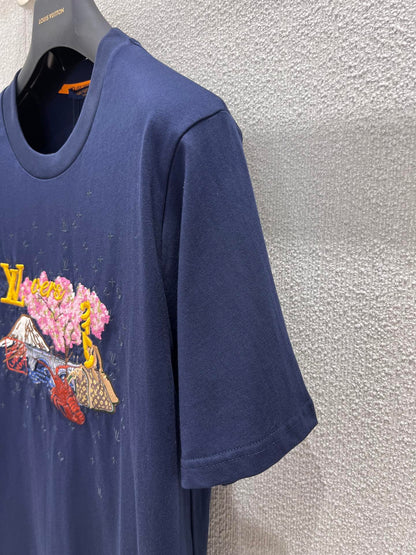 1ou 25ss Embroidered T-Shirt