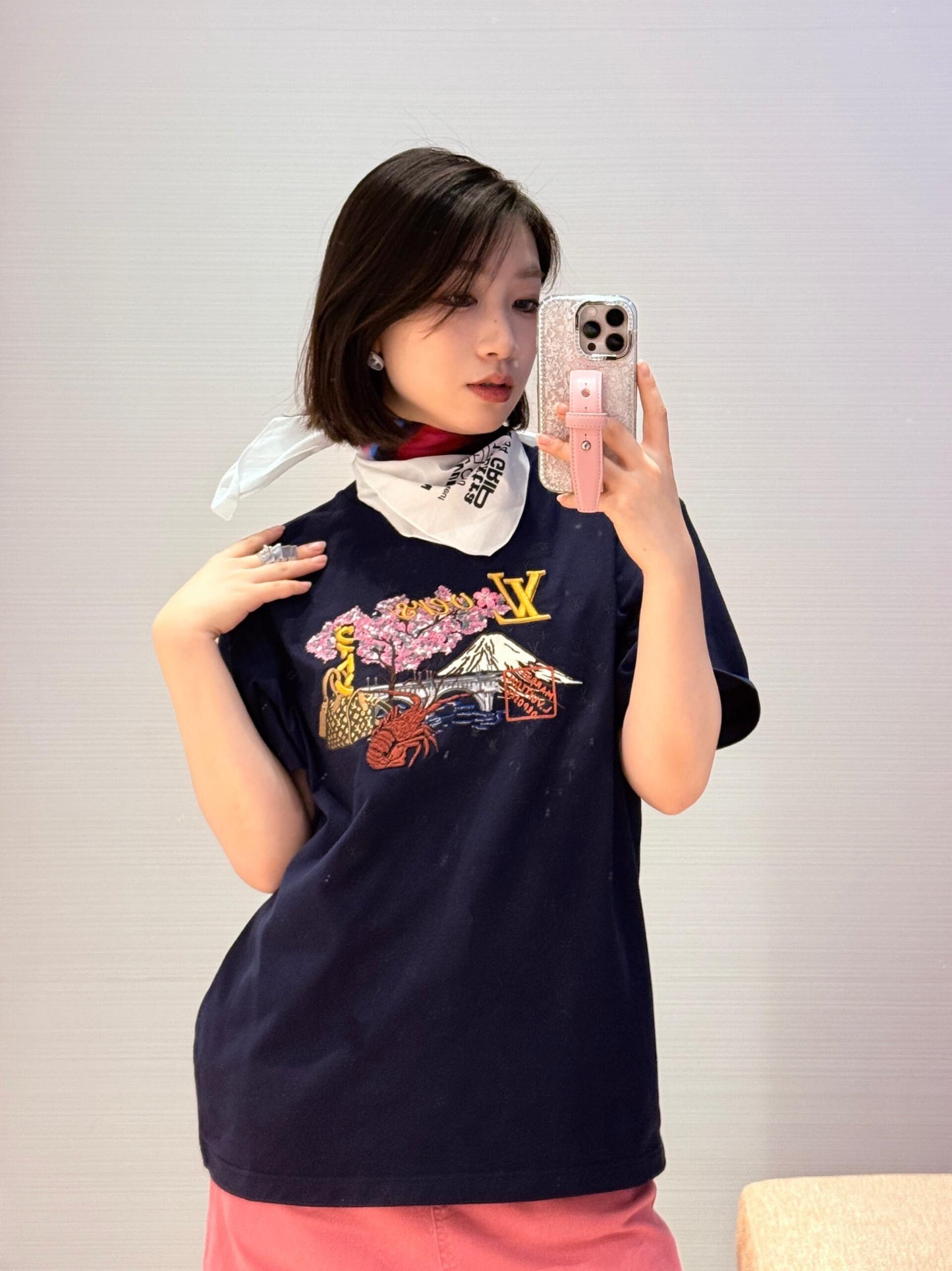 1ou 25ss Embroidered T-Shirt