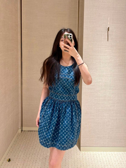 1ou 25fw printed dress