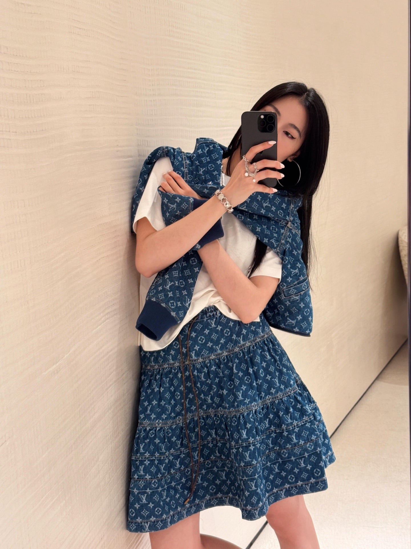 1ou 25fw printed suit