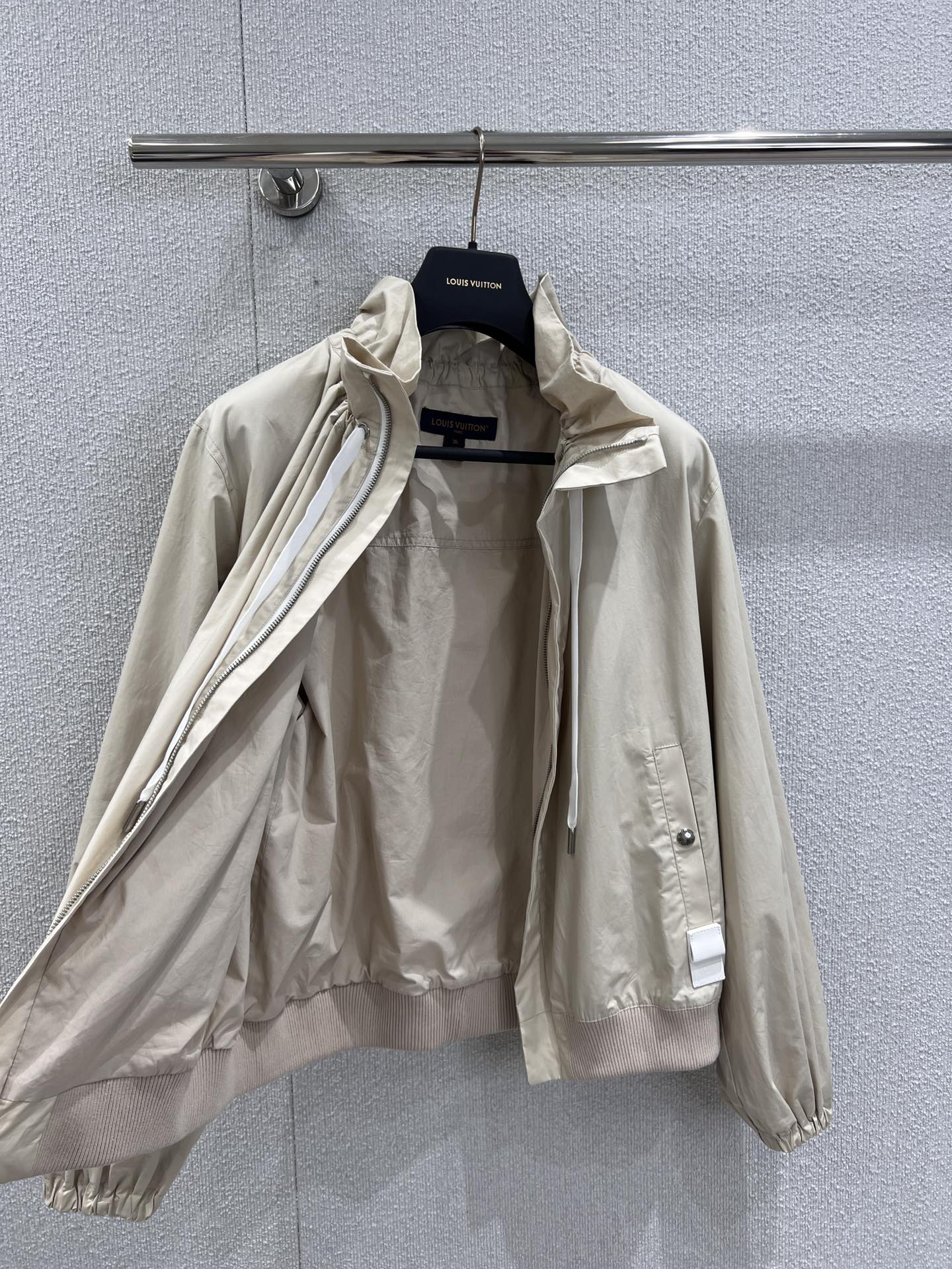 1ou 25fw stand collar jacket