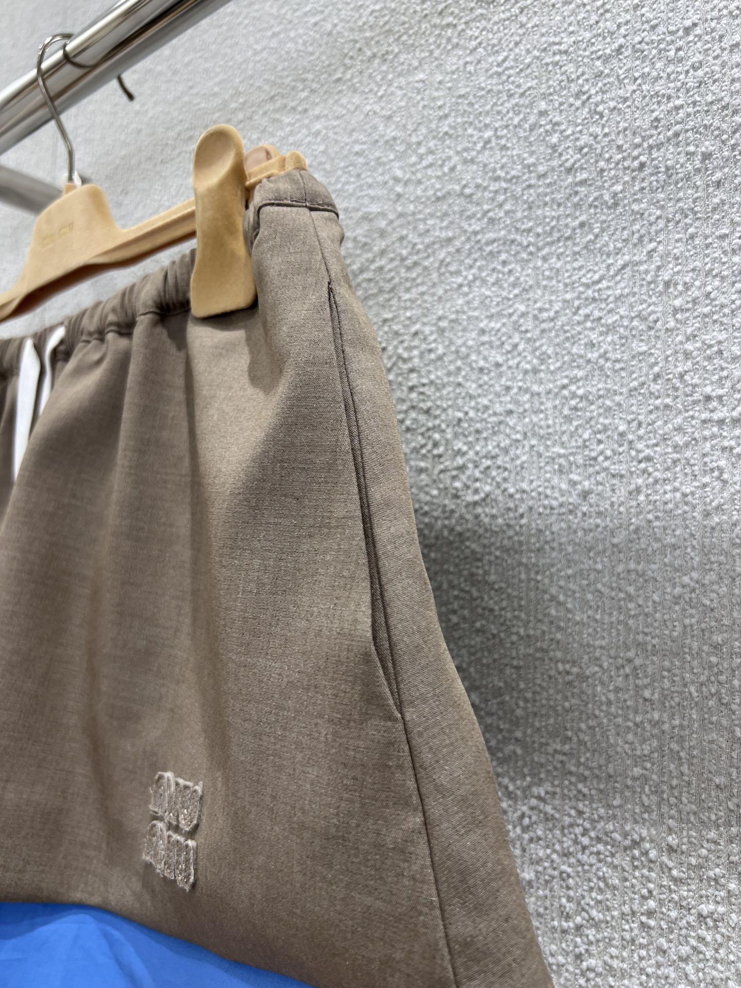 Miu 25fw patchwork skirt