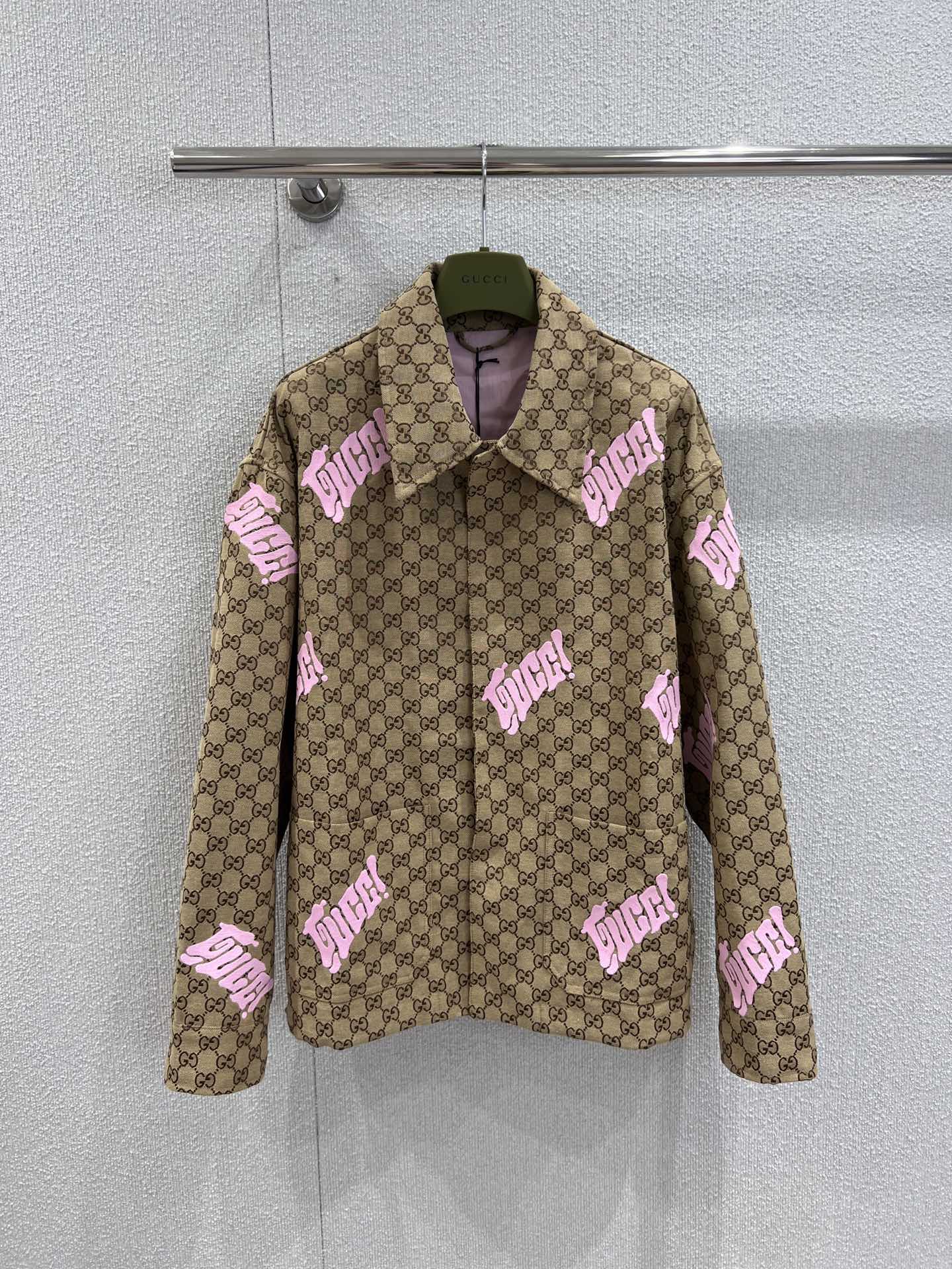 Guc 25fw jacquard jacket