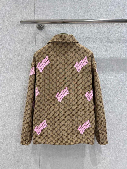 Guc 25fw jacquard jacket