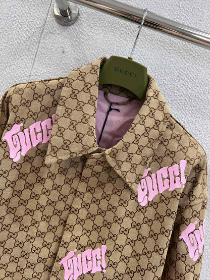 Guc 25fw jacquard jacket