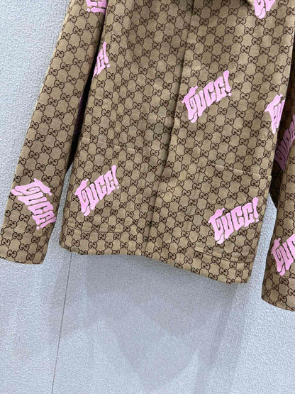 Guc 25fw jacquard jacket
