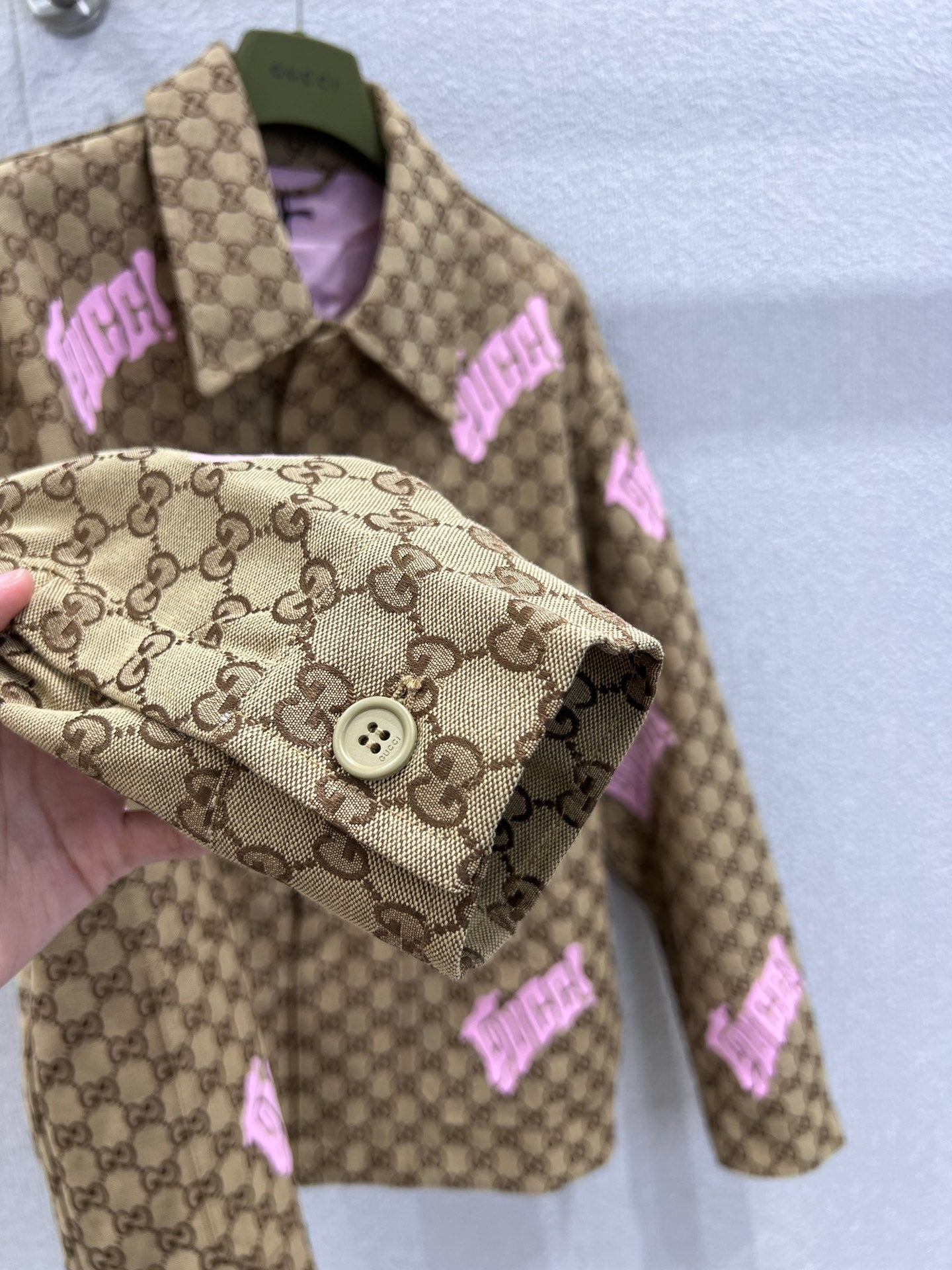 Guc 25fw jacquard jacket