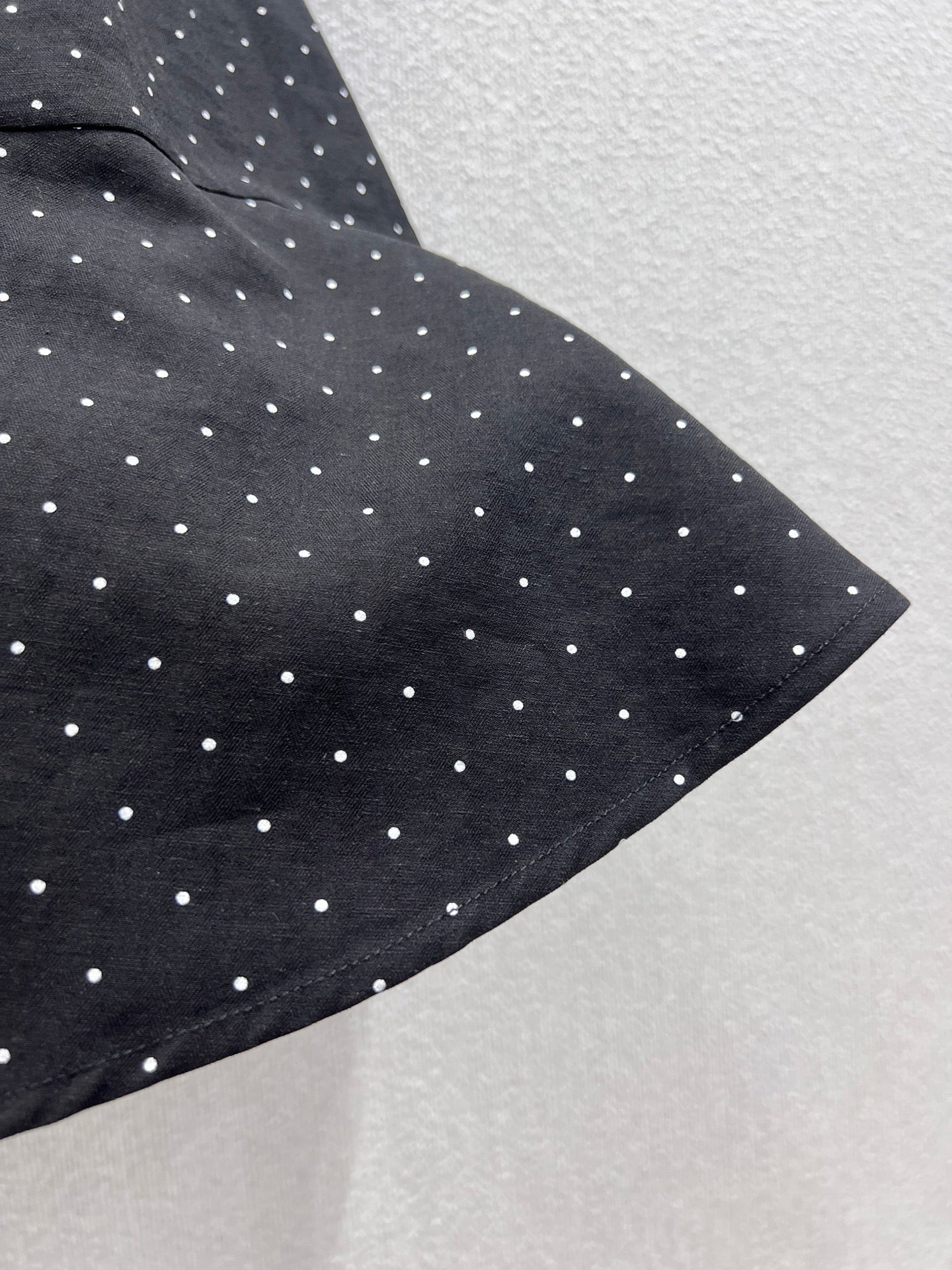 Miu 25fw polka dot slip dress