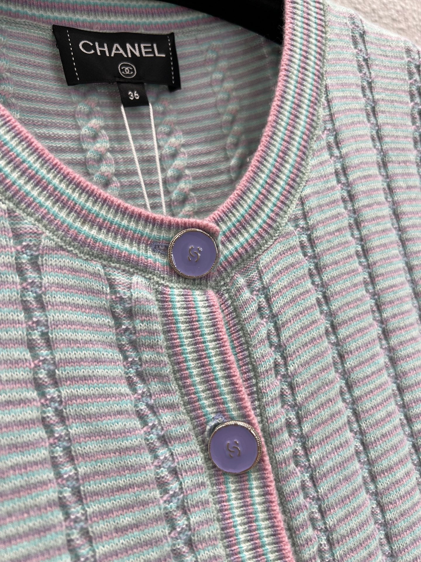 Chan 25fw knitted cardigan