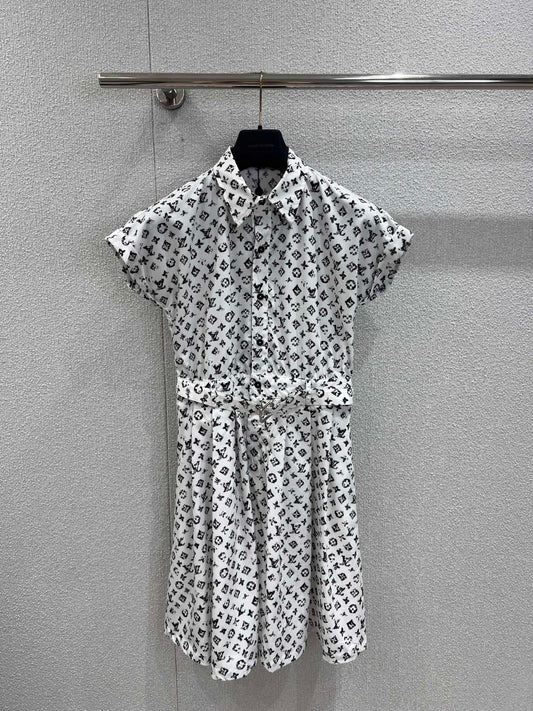 1ou 25ss printed Dress