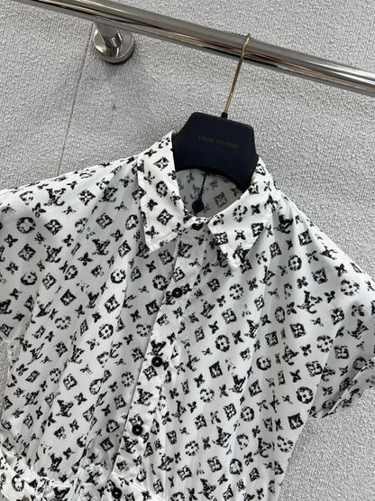 1ou 25ss printed Dress