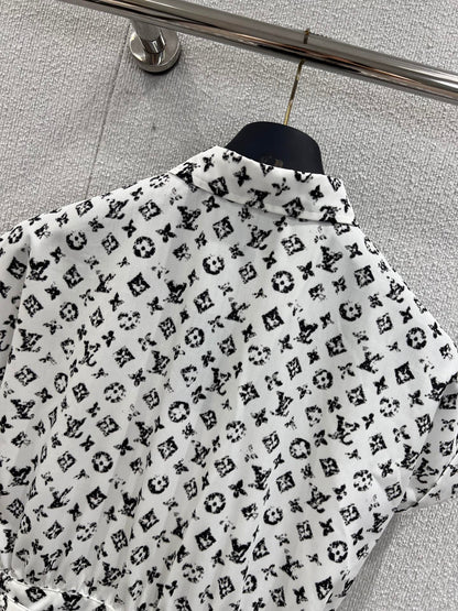 1ou 25ss printed Dress