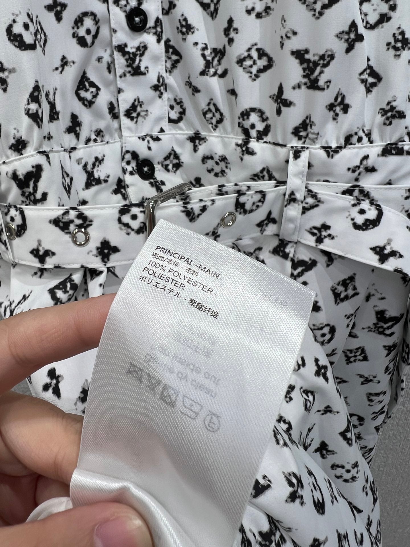 1ou 25ss printed Dress