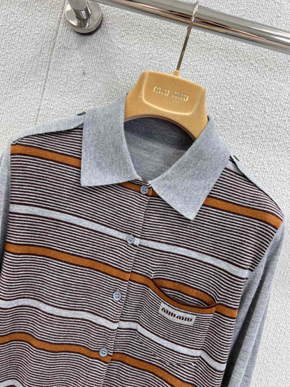 Miu 25fw Knitted Cardigan