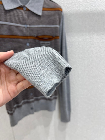 Miu 25fw Knitted Cardigan