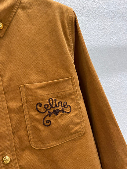 Cel 25fw Embroidered Shirt