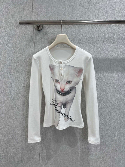 Blu 25fw Printed Long Sleeve
