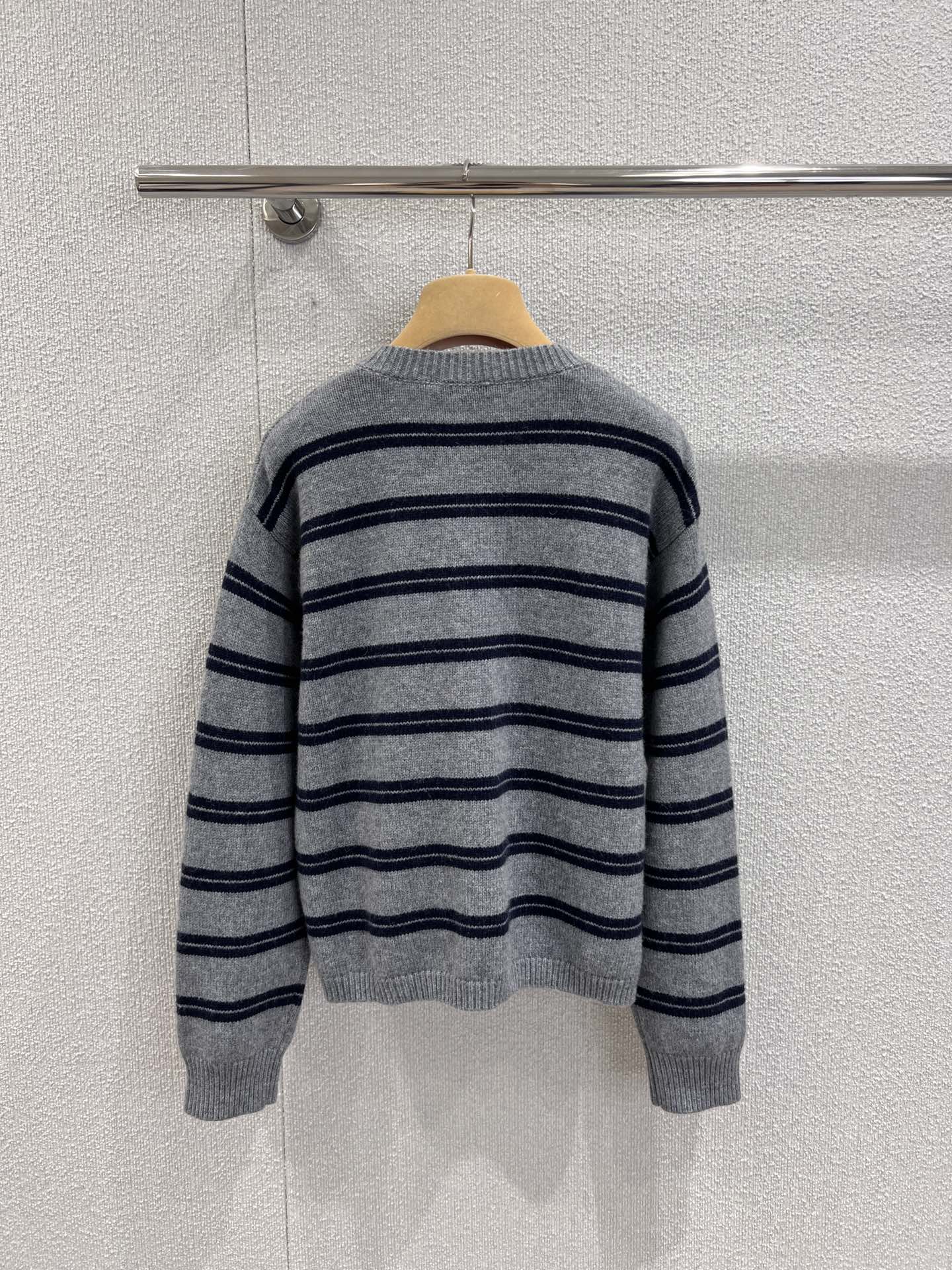 Miu 25fw striped cardigan