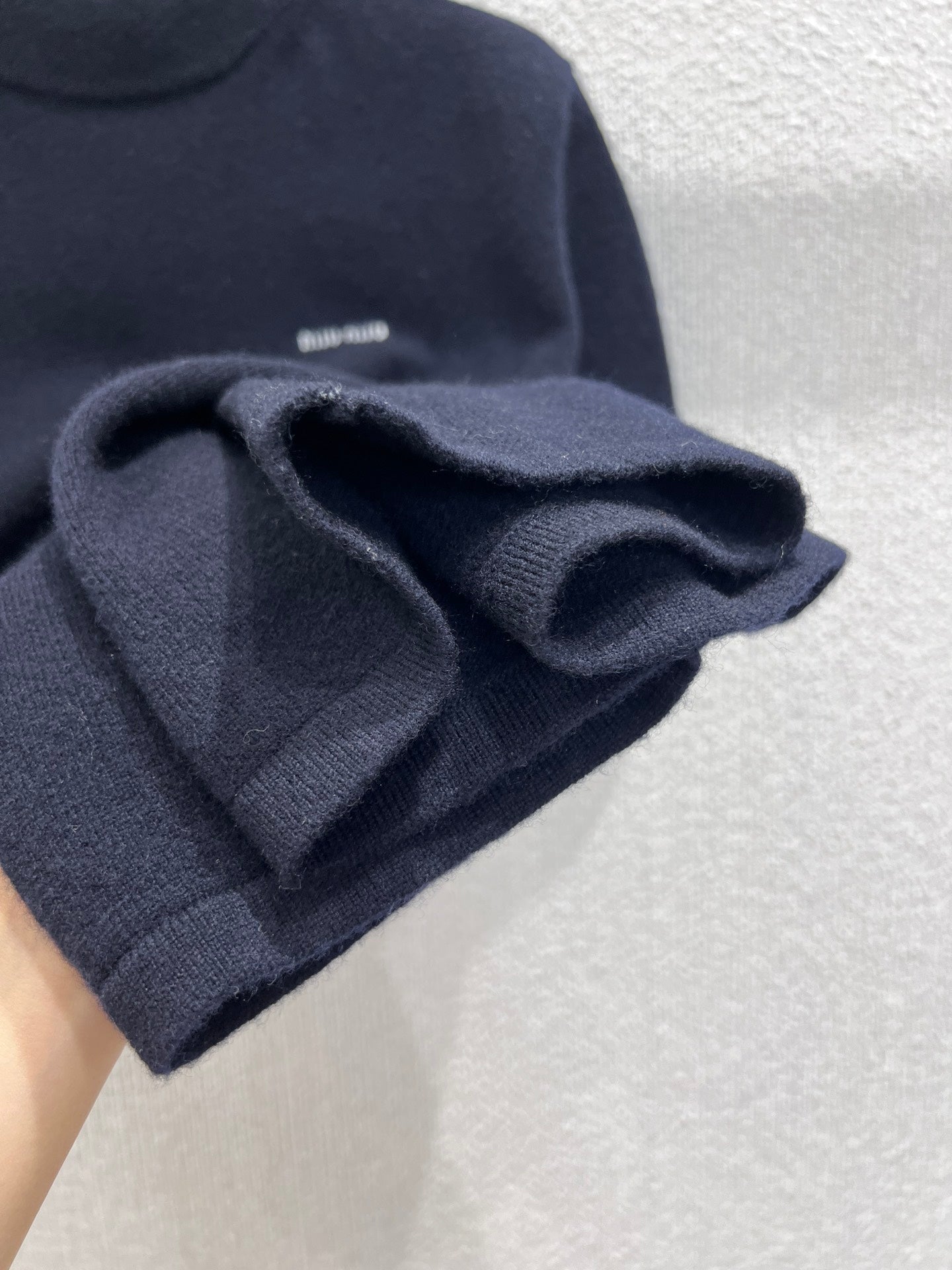 Miu 25fw cashmere top