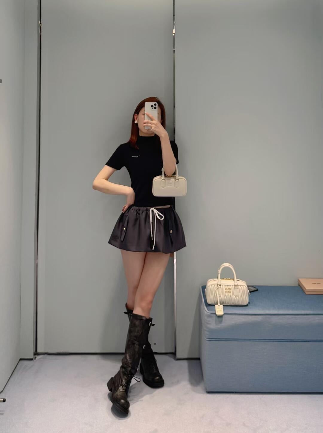 Miu 25fw cashmere top