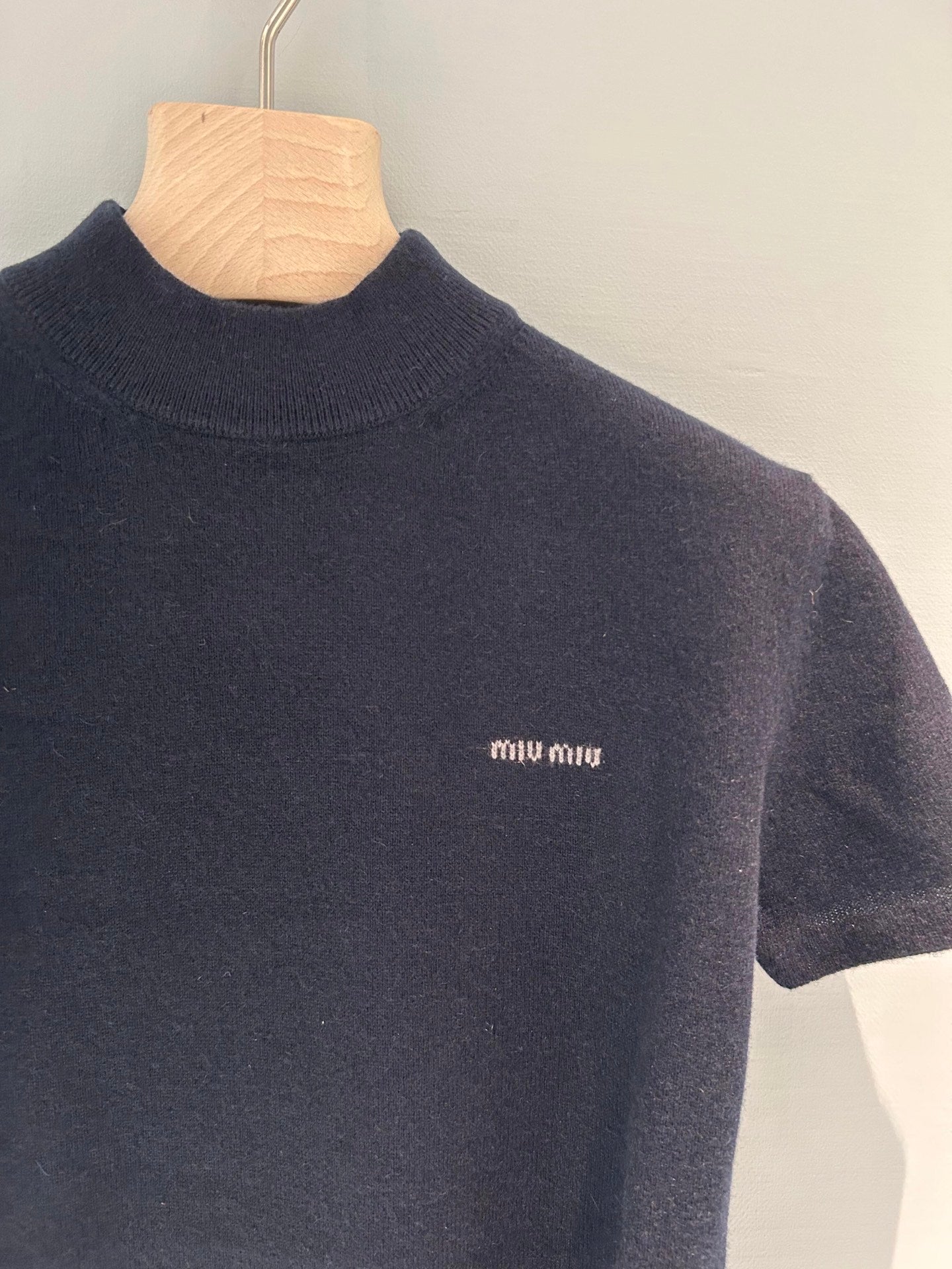 Miu 25fw cashmere top