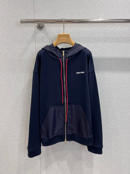 Miu 25ss drawstring jacket