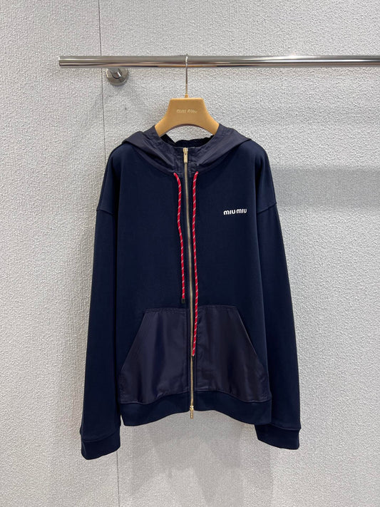 Miu 25ss drawstring jacket