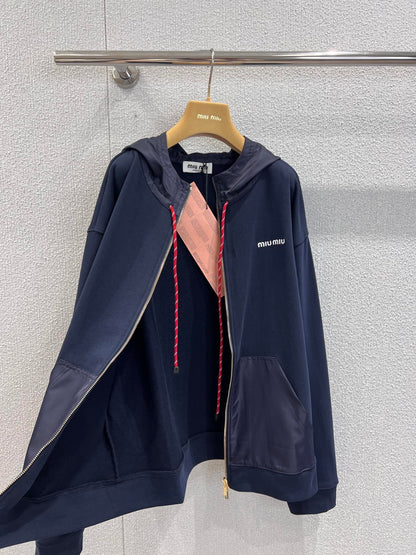 Miu 25ss drawstring jacket