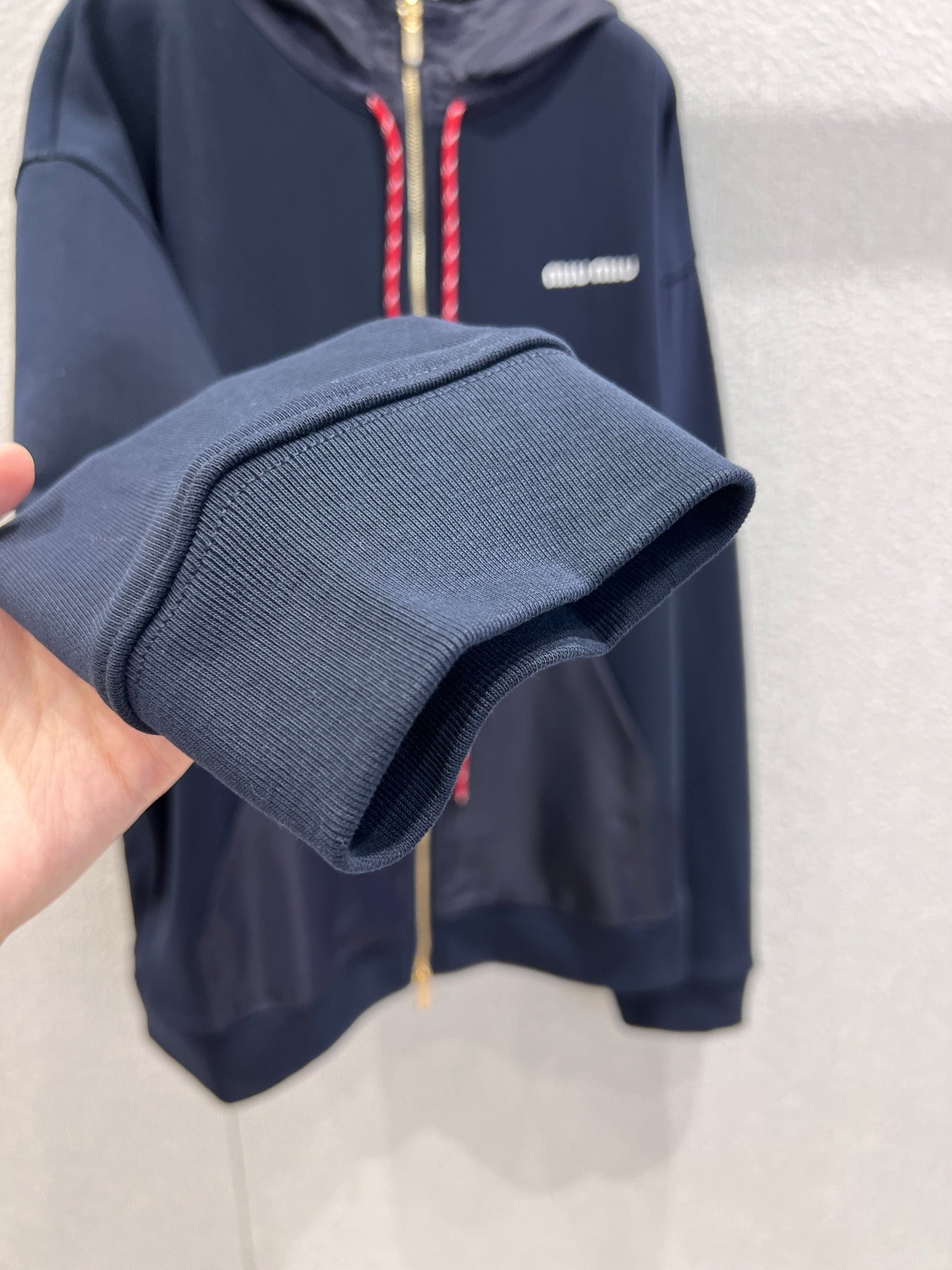 Miu 25ss drawstring jacket