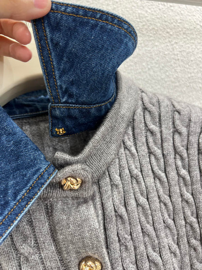 San 25fw knitted top