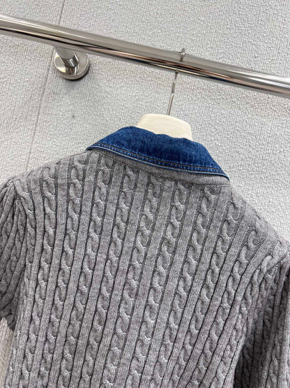 San 25fw knitted top
