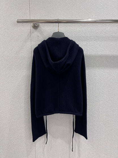 CD 25fw Zipper Knitted Cardigan