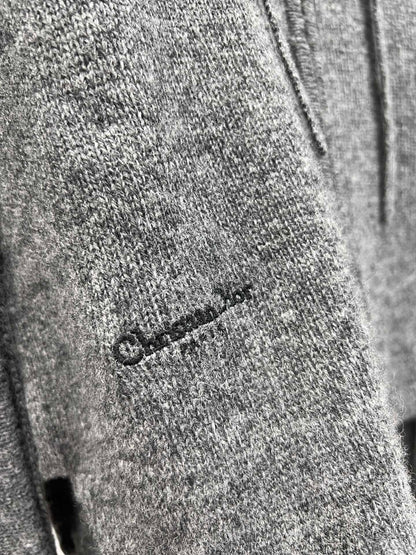 CD 25fw Zipper Knitted Cardigan