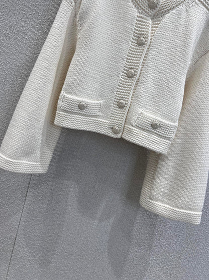 Chan 25fw Knitted Cardigan