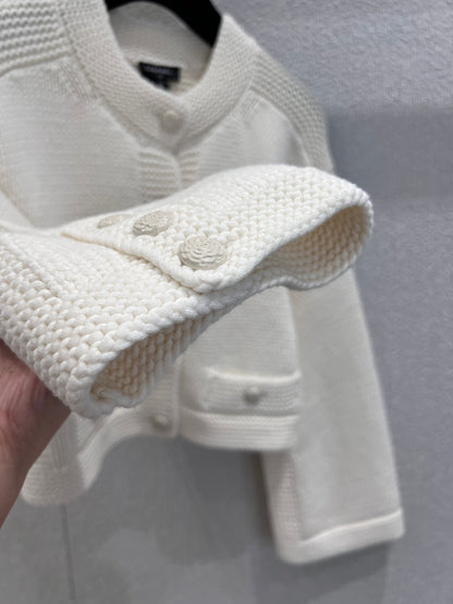Chan 25fw Knitted Cardigan